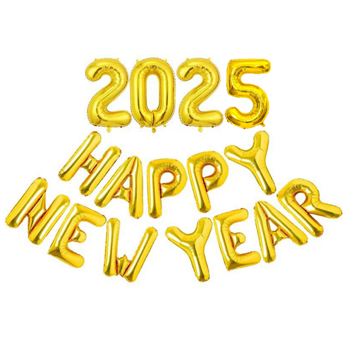 NEW YEAR DAY BALLOONS